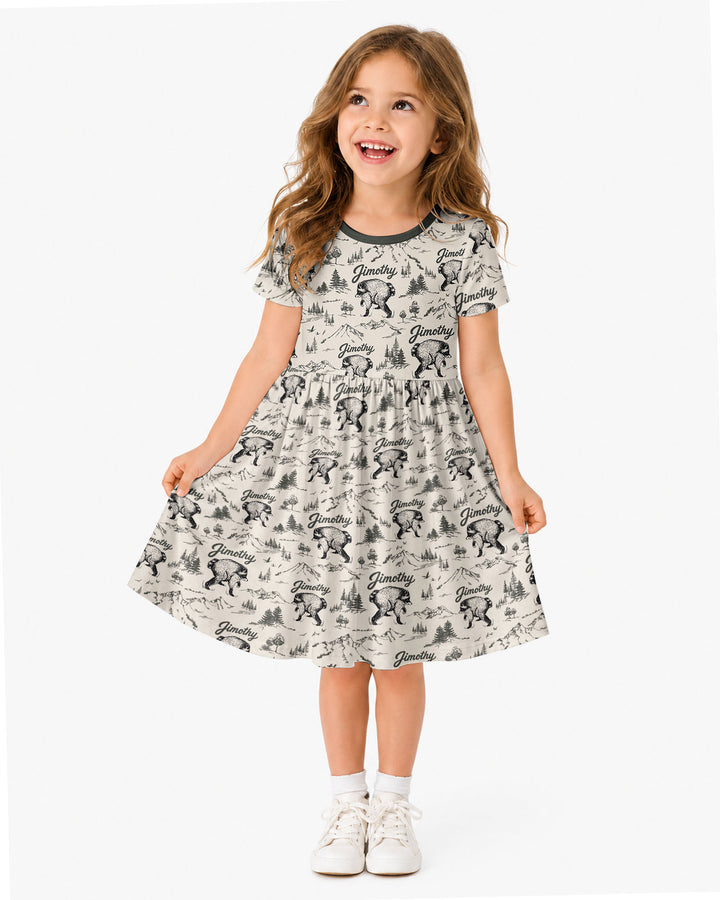 Vorlage Bambus Twirl Kleid
