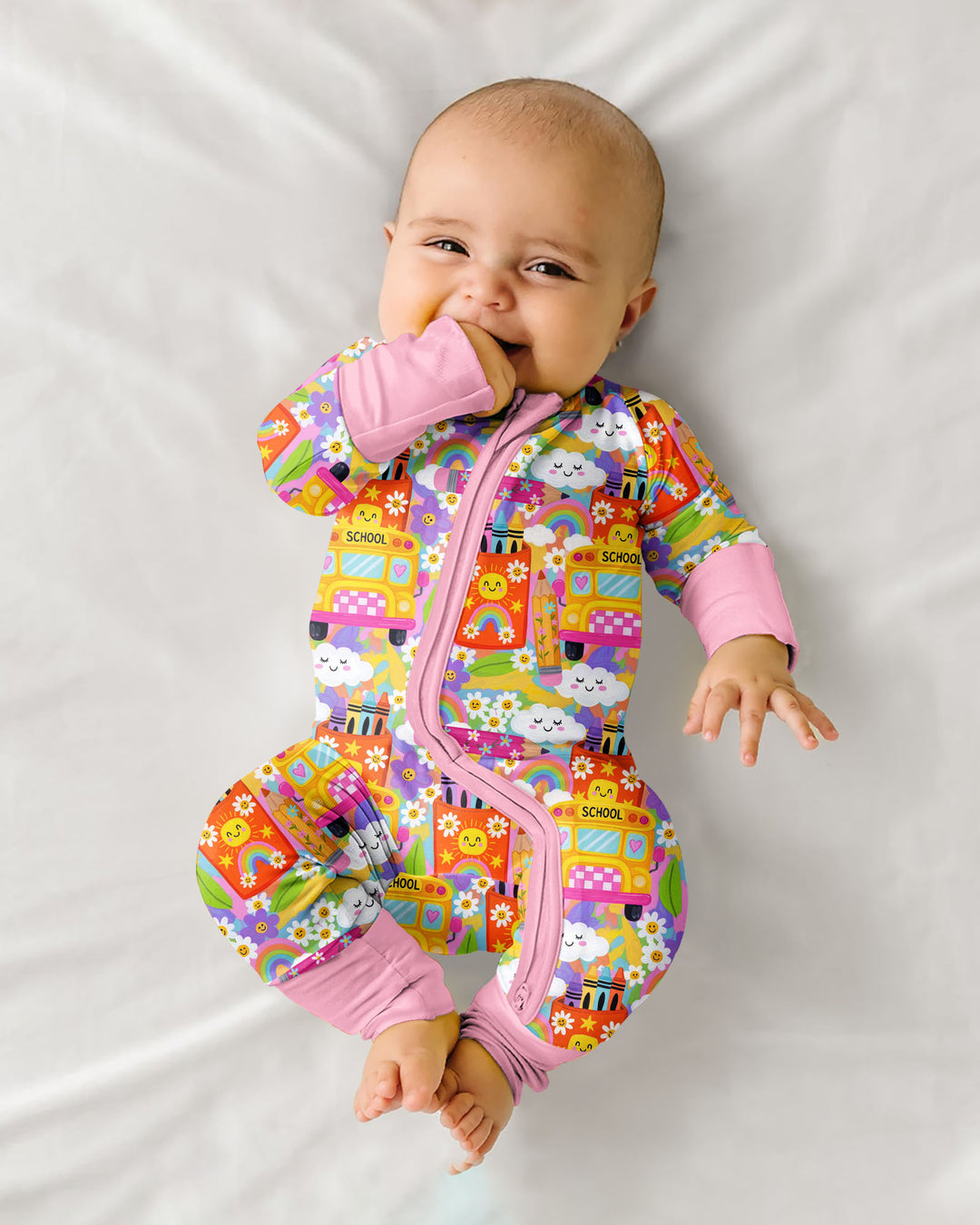 Retro Happy Classroom Bamboo Convertible Zippy
