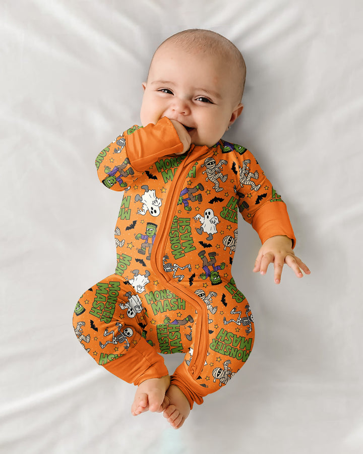 Monster Mash Halloween Bamboo Convertible Zippy