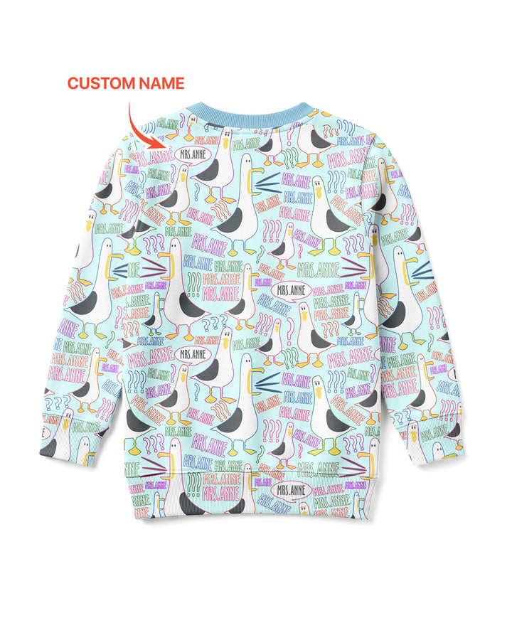 Custom Template Bambus-Rundhals-Sweatshirt