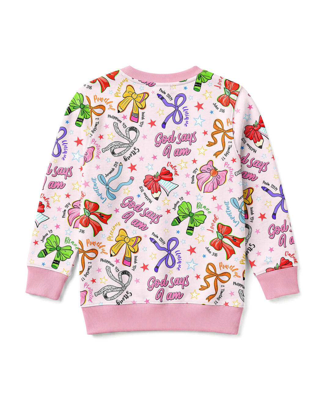 Sweatshirt mit Rundhalsausschnitt aus Bambusfaser