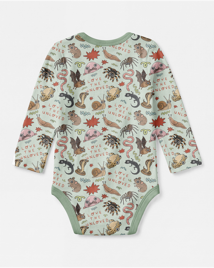 Gerippte Babykleidung mit individuellem Foto - Weich &amp; Skizzenhaft