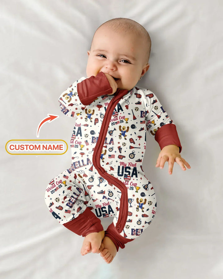 Gerippte Babykleidung mit individuellem Foto - Weich &amp; Skizzenhaft