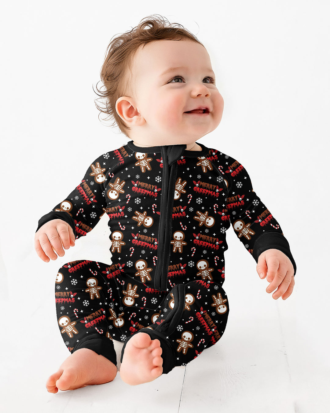 Merry Creepmas Cookies Bamboo Convertible Zippy