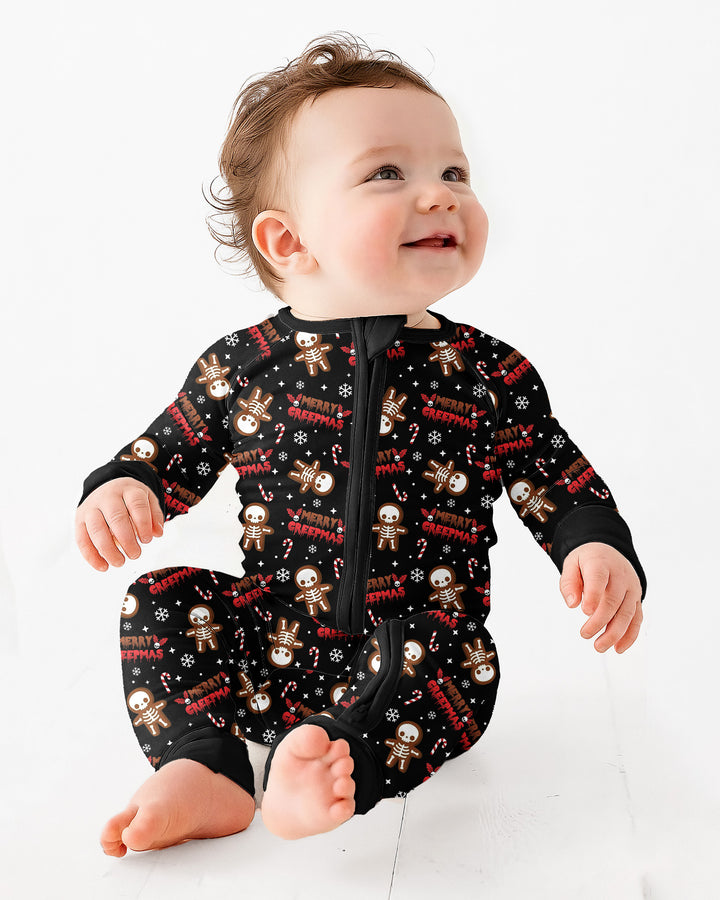Merry Creepmas Cookies Bamboo Convertible Zippy