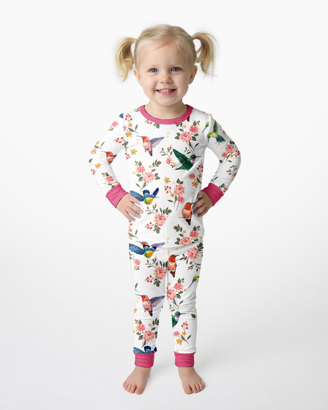 Little Wings Bamboo Two Piece Long Sleeve Pajama Set