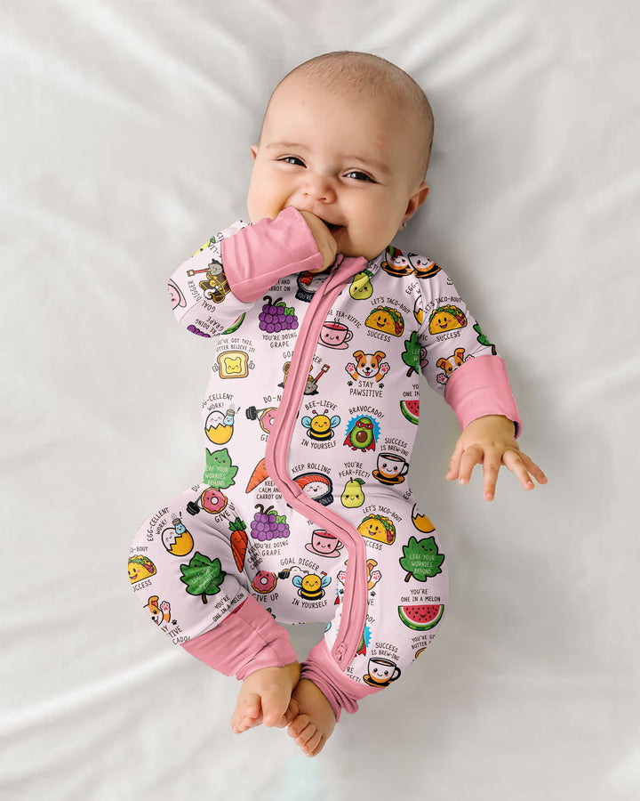 Cute Motivational Puns Bamboo Convertible Zippy