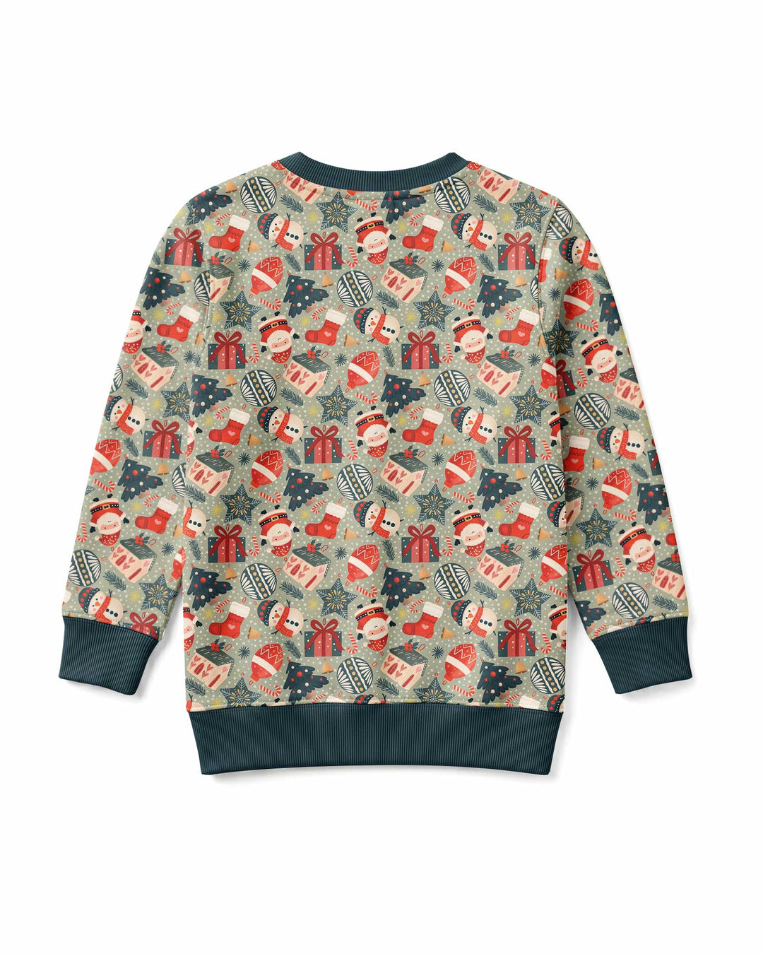Christmas Ornaments Bamboo Crewneck Sweatshirt
