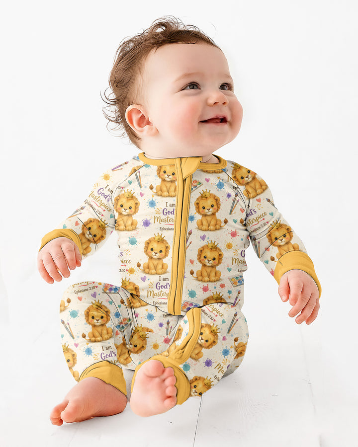 Gerippte Babykleidung mit individuellem Foto - Weich &amp; Skizzenhaft