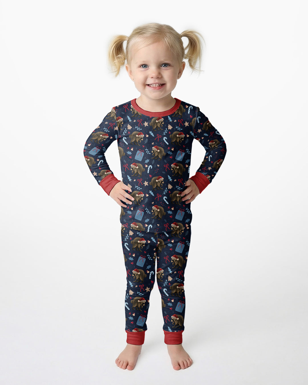 Be A Merry Jimothy Bamboo Two Piece Long Sleeve Pajama Set