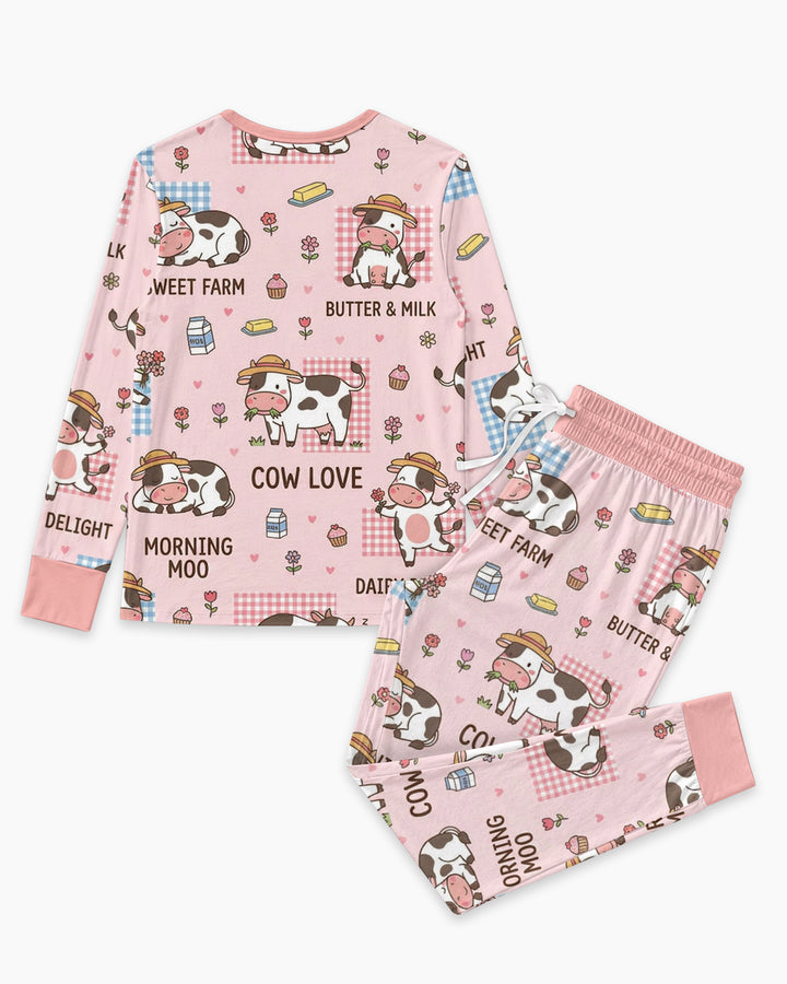 Drowned In Buttercream Bamboo Women Pajama Set