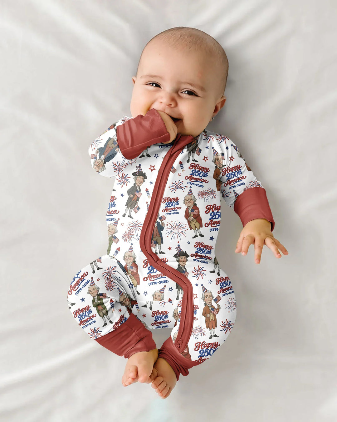 Gerippte Babykleidung mit individuellem Foto - Weich &amp; Skizzenhaft