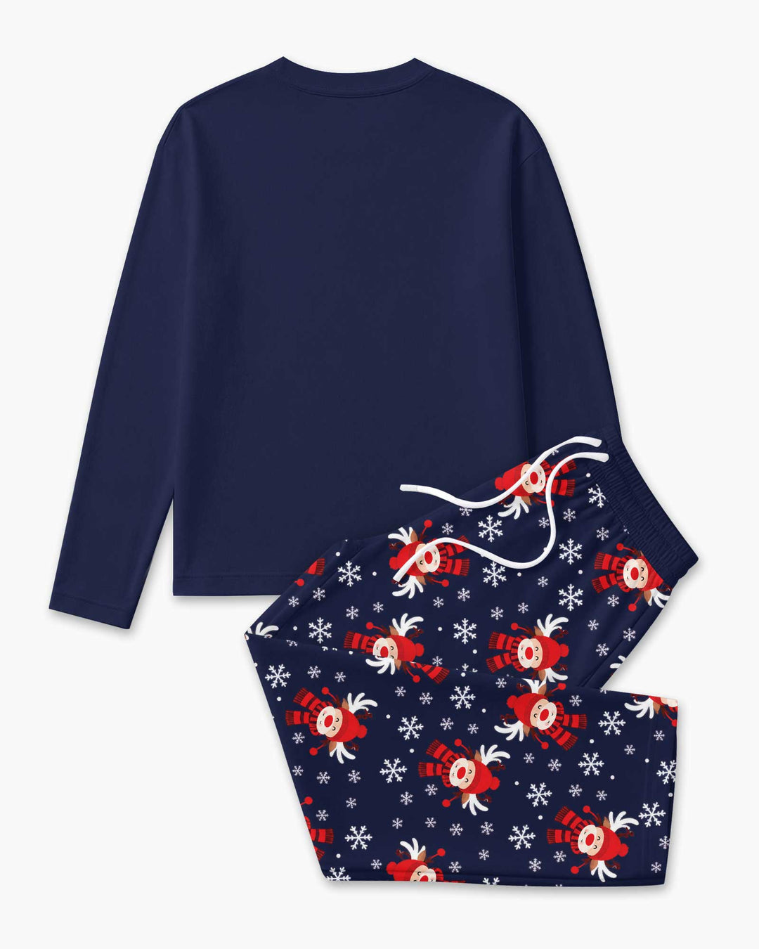 Merry Reindeer Nights Bamboo Men's Pajama Set