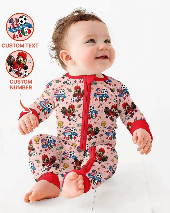 Gerippte Babykleidung mit individuellem Foto - Weich &amp; Skizzenhaft