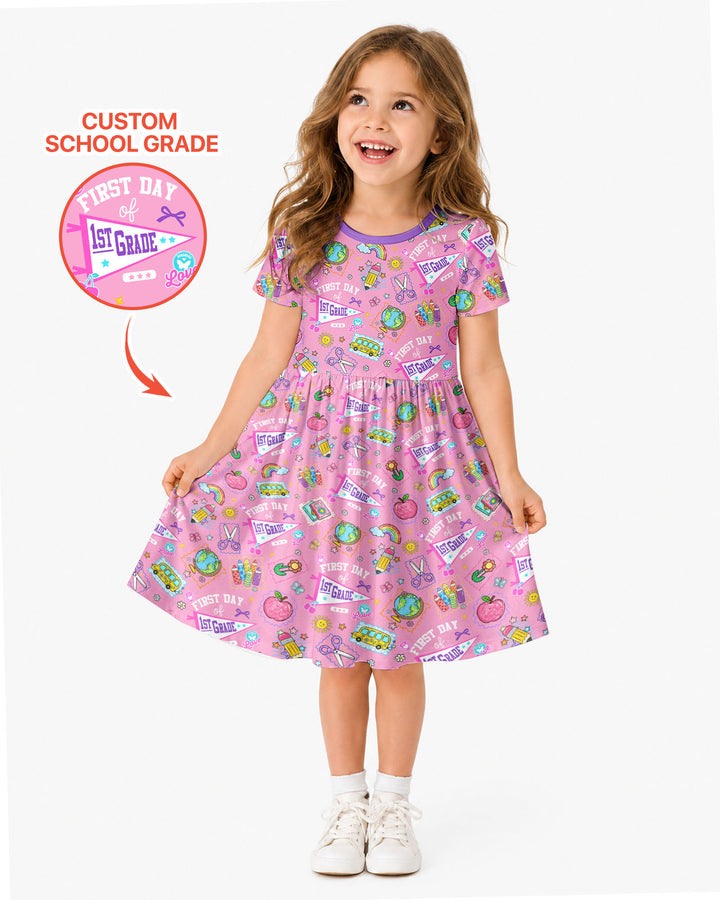 Vorlage Bambus Twirl Kleid