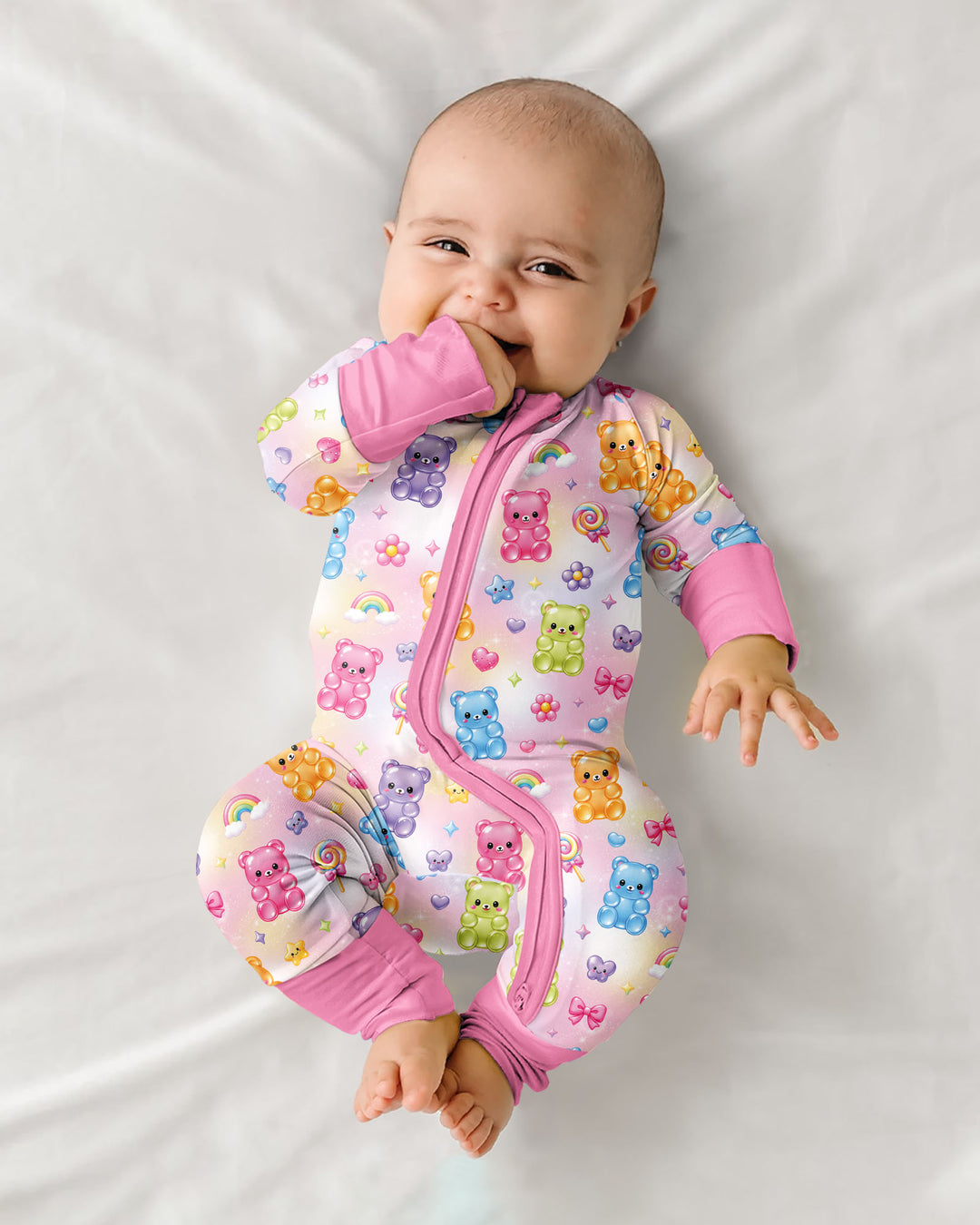 Gummy Bear Candyland Bamboo Convertible Zippy