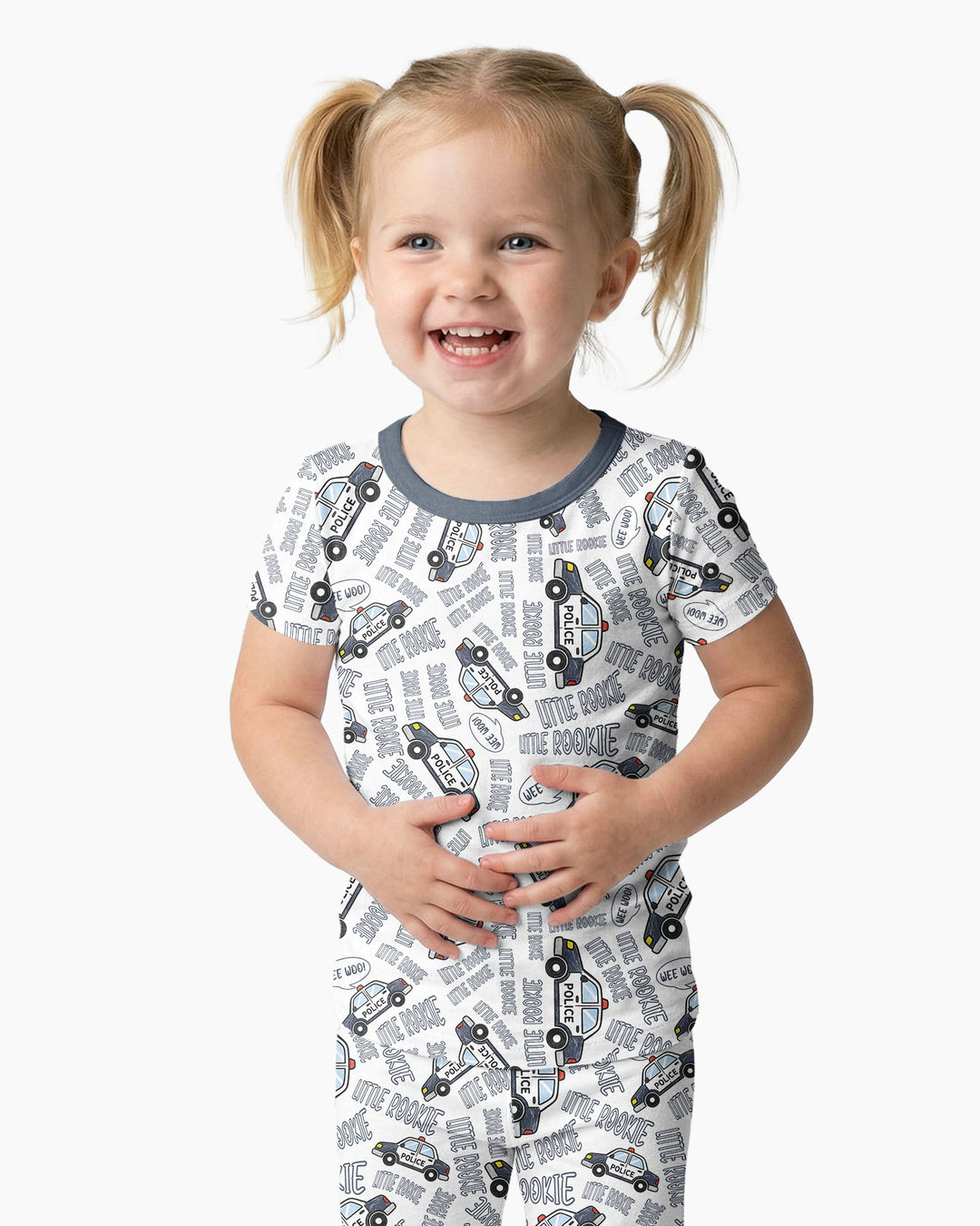 Zweiteiliges, kurzärmliges Pyjama-Set mit Marienkäfern