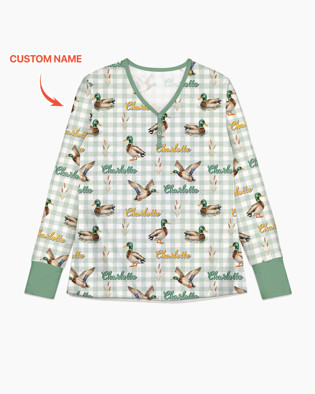 Vorlage Bambus Damen Pyjama Set