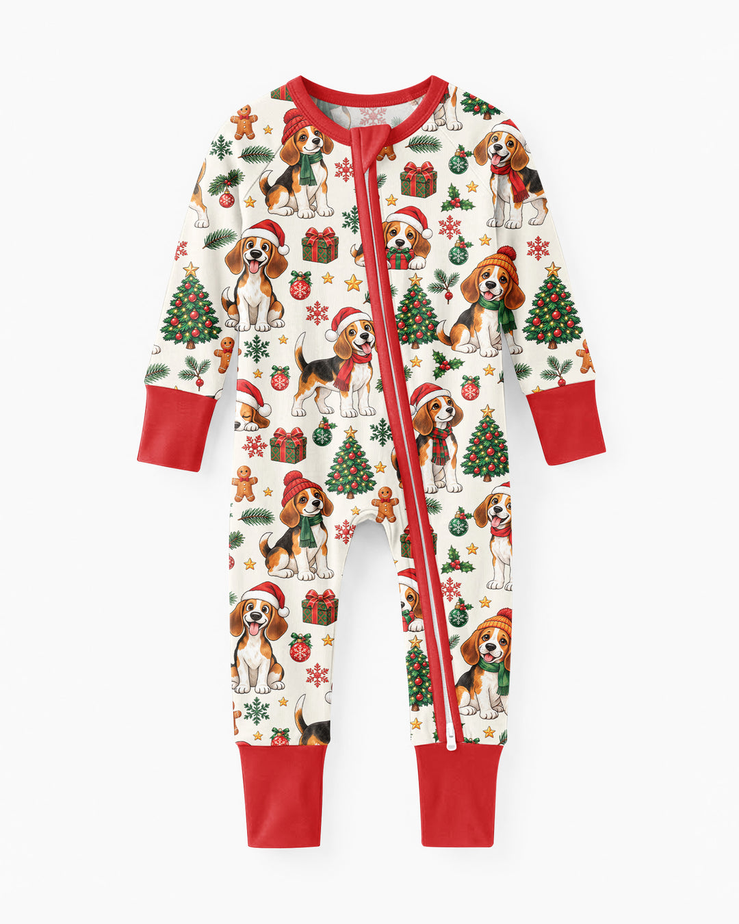 Santa Paws Beagle Bamboo Convertible Zippy