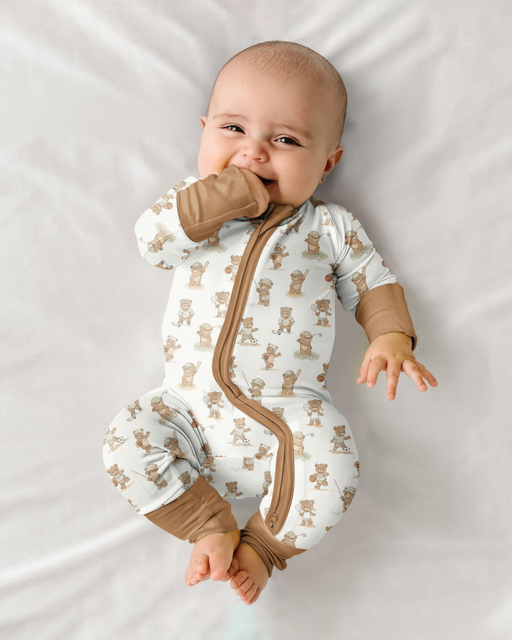 Little Sports Bears Bamboo Convertible Zippy