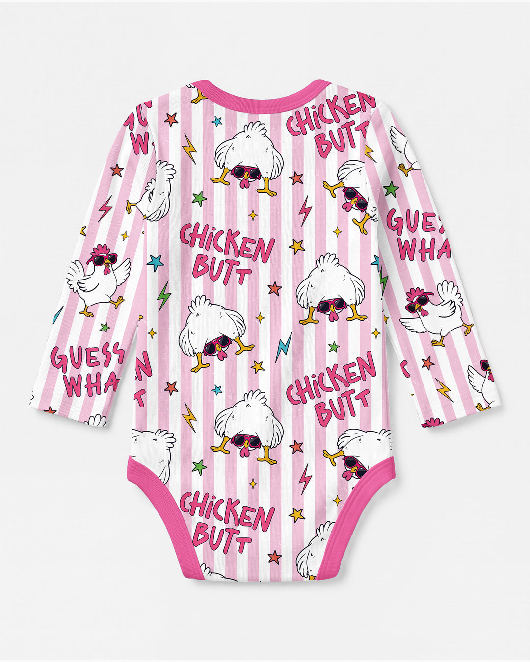 Guess What? Chicken Butt! Bamboo Bodysuit