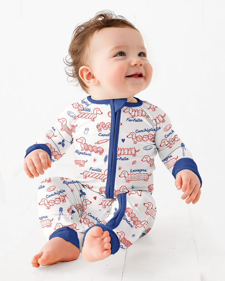 Pasta Pups Bamboo Convertible Zippy