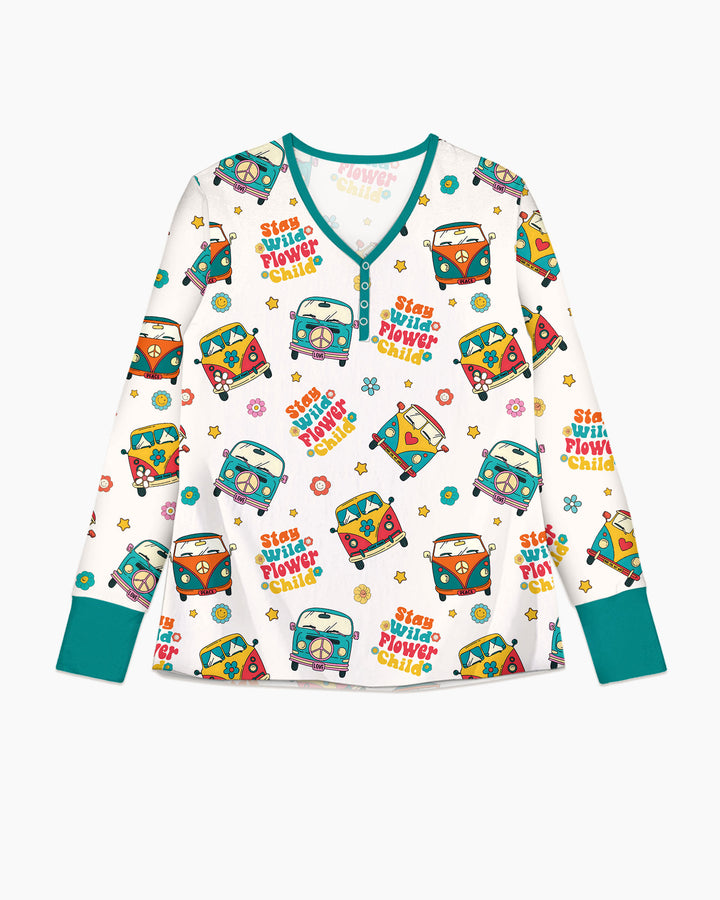 Vorlage Bambus Damen Pyjama Set