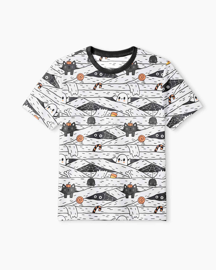 Little Mummy Crew Bamboo Men Short Sleeve Short Pajama Set