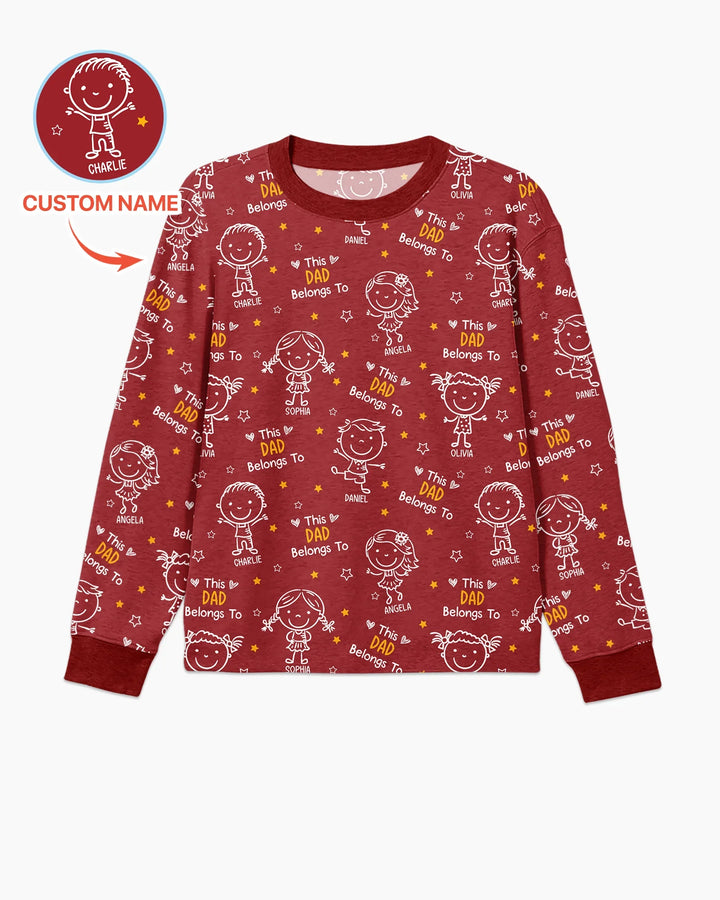 Vorlage Benutzerdefiniertes Herren-Pyjama-Set