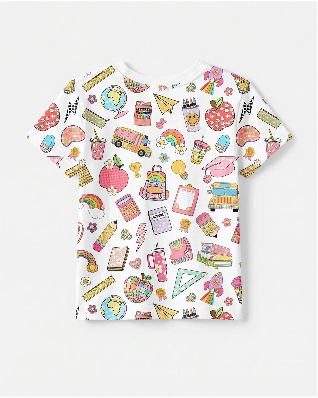 Preppy Back to School Bamboo Crewneck T-Shirt