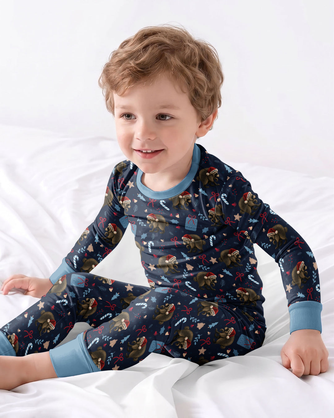 Be A Merry Jimothy Bamboo Two Piece Long Sleeve Pajama Set