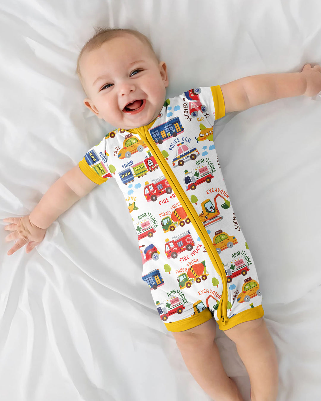 Beep Beep Adventure Bamboo Shorty Zippy