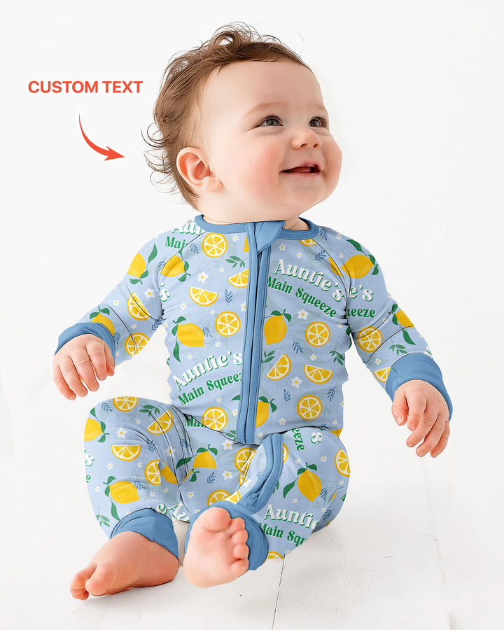 Personalized Family's Main Squeeze Bamboo Convertible Zippy