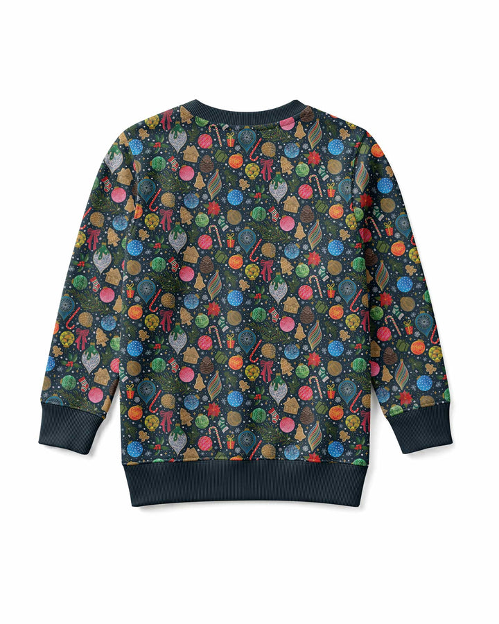 Holiday Ditsy Bamboo Crewneck Sweatshirt