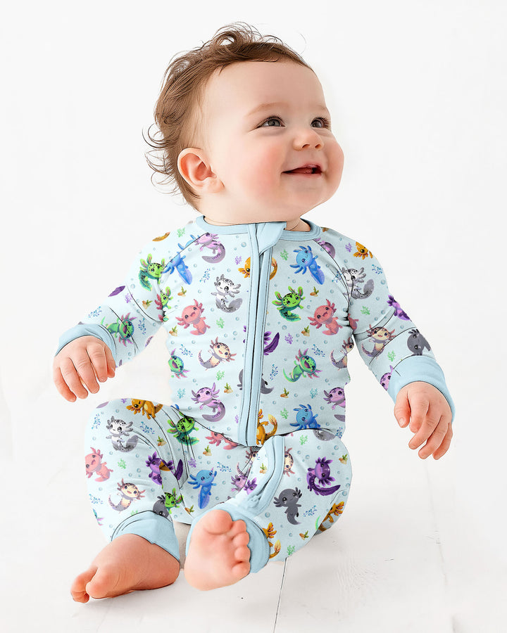 Gerippte Babykleidung mit individuellem Foto - Weich &amp; Skizzenhaft