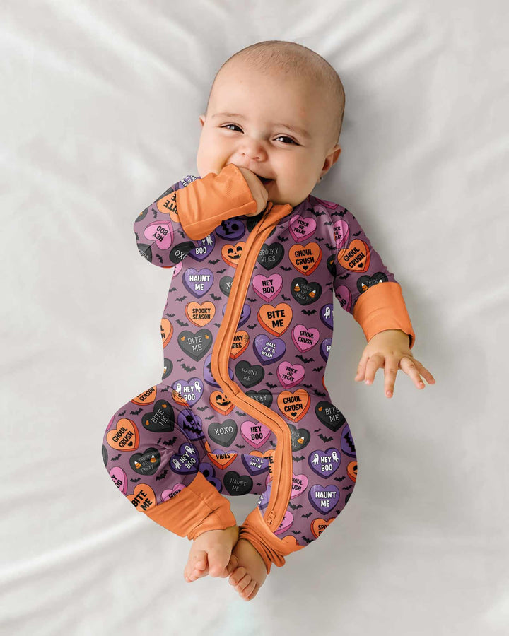 Candy Hearts Halloween Convertible Zippy