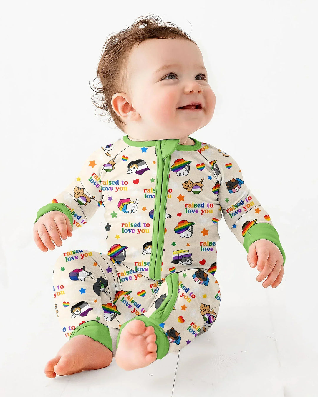 Gerippte Babykleidung mit individuellem Foto - Weich &amp; Skizzenhaft