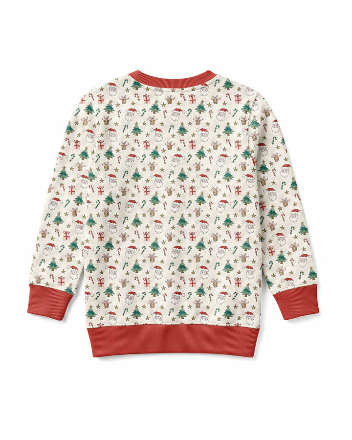 Sweatshirt mit Rundhalsausschnitt aus Bambusfaser