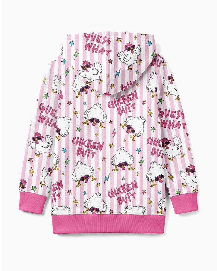Guess What Chicken Butt! Bamboo Zip Hoodie