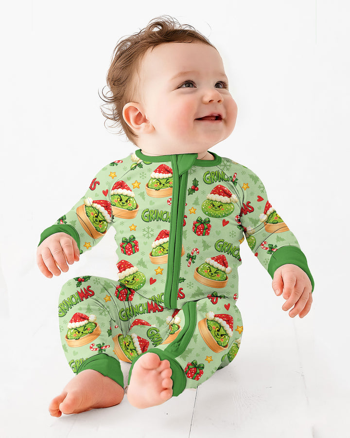 Grinchmas Dumpling Bamboo Convertible Zippy