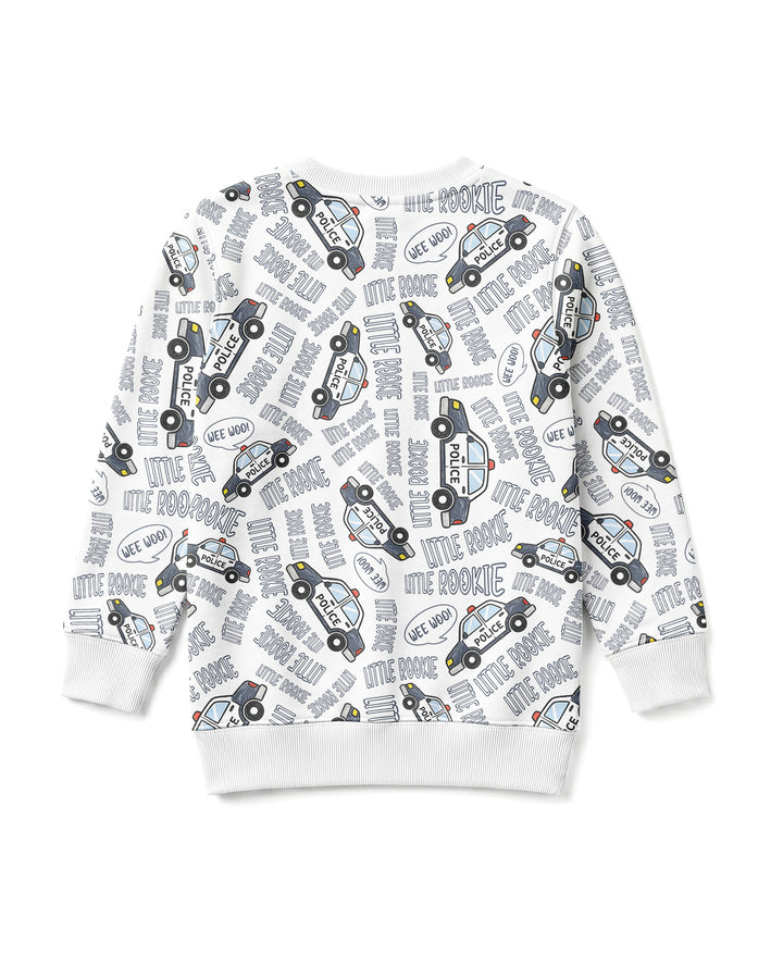 Little Rookie Bambus-Rundhals-Sweatshirt
