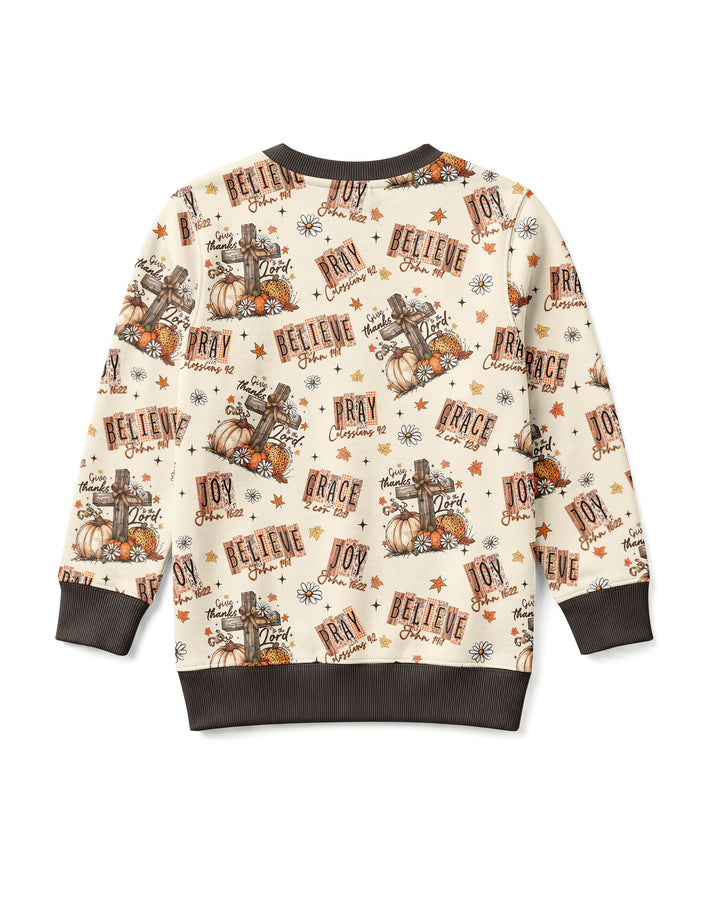 Sweatshirt mit Rundhalsausschnitt aus Bambusfaser