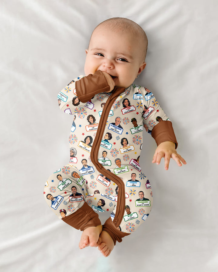 Gerippte Babykleidung mit individuellem Foto - Weich &amp; Skizzenhaft