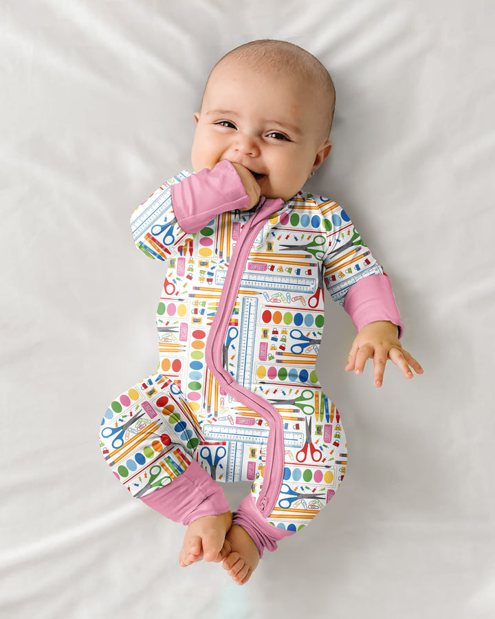 Gerippte Babykleidung mit individuellem Foto - Weich &amp; Skizzenhaft