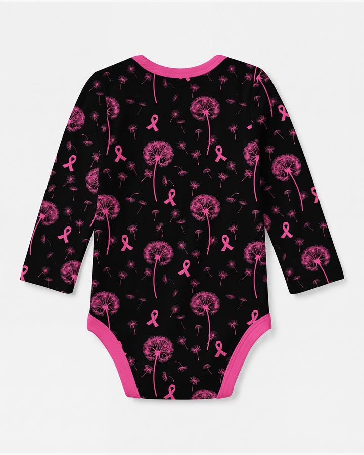 Dandelion Pink For Mom Bamboo Bodysuit