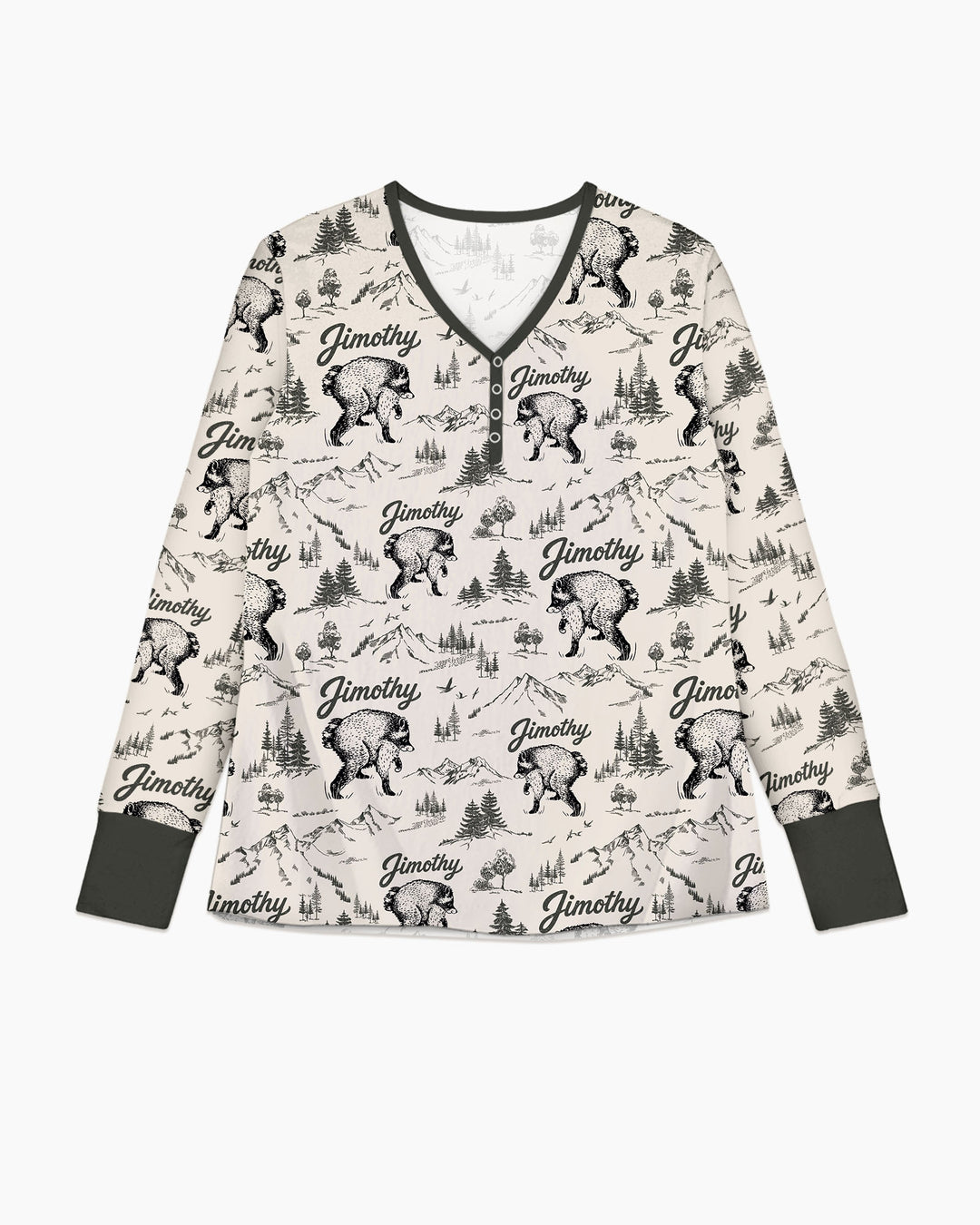Vorlage Bambus Damen Pyjama Set