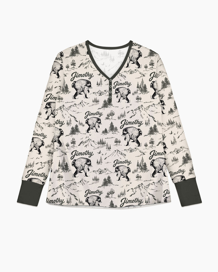 Vorlage Bambus Damen Pyjama Set