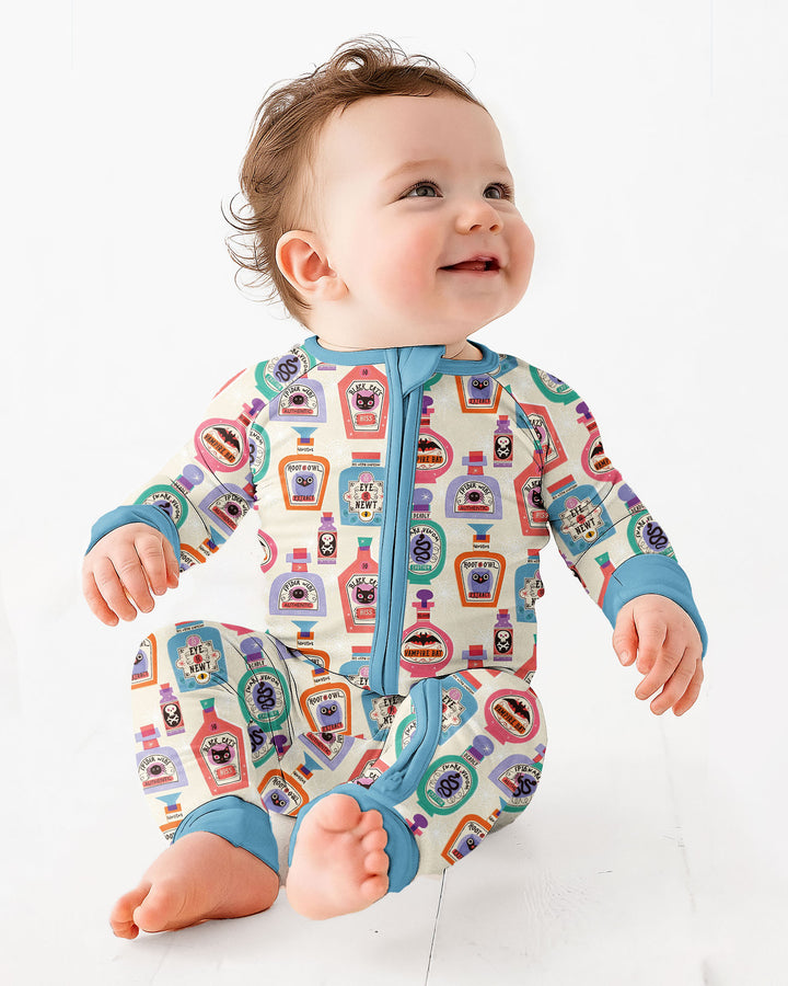 Retro Halloween Potions Bamboo Convertible Zippy