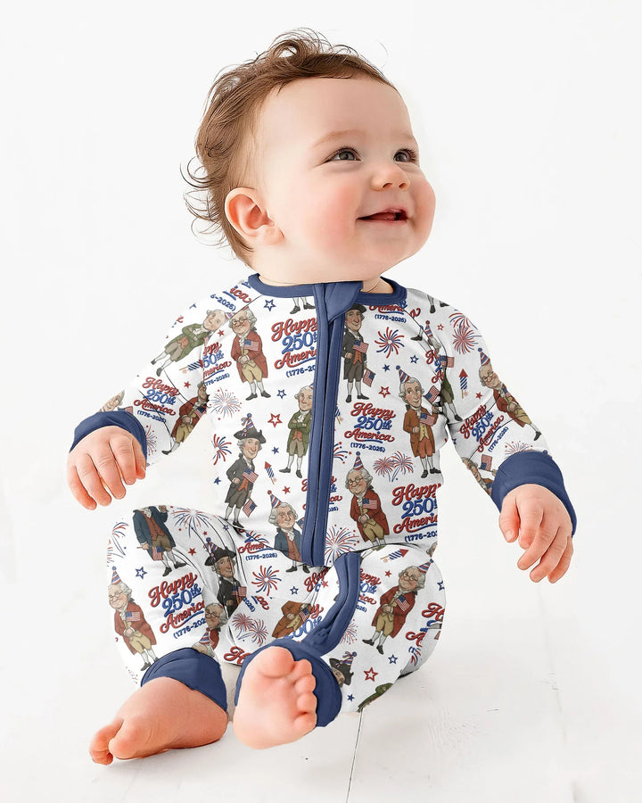 Gerippte Babykleidung mit individuellem Foto - Weich &amp; Skizzenhaft