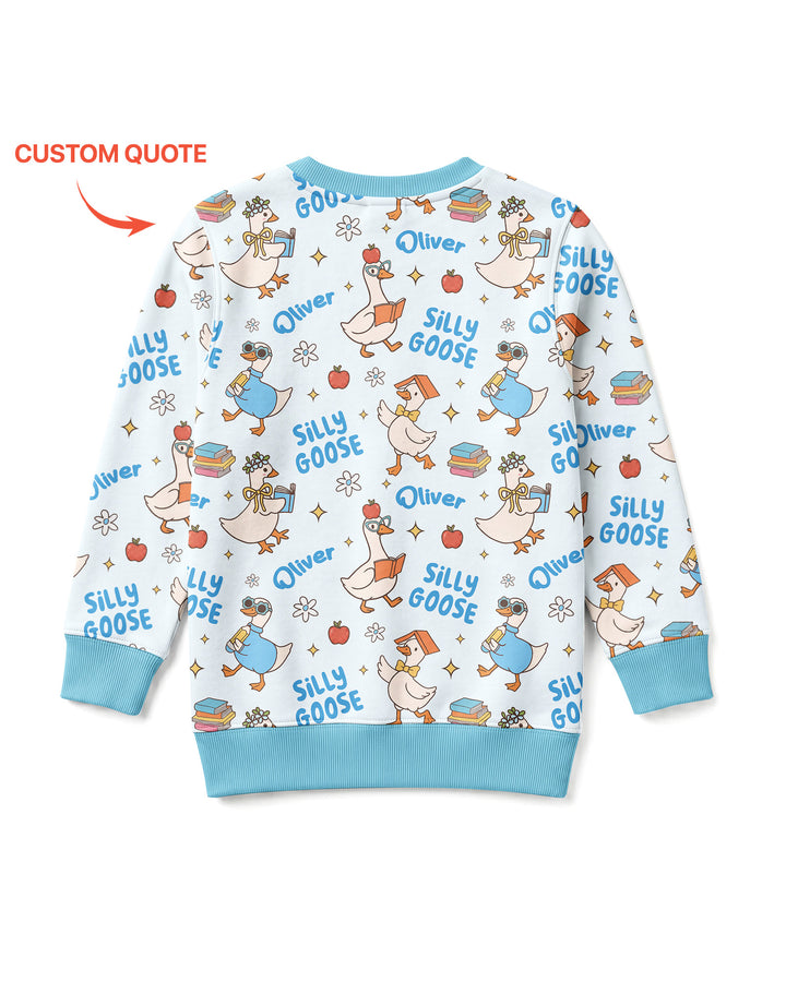 Custom Template Bambus-Rundhals-Sweatshirt